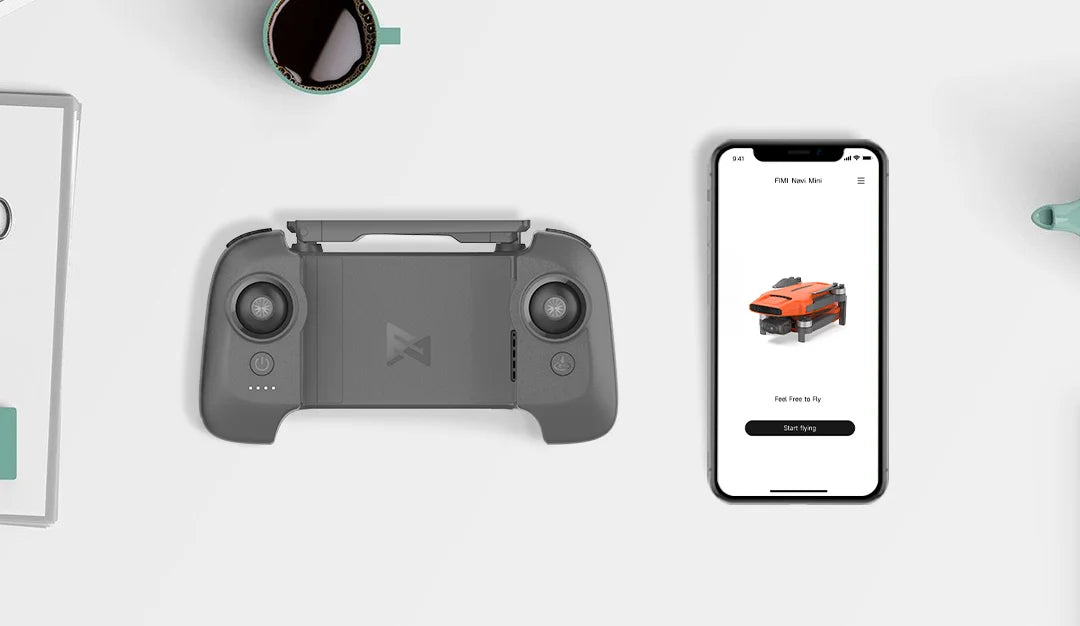 FIMI MINI 3 Drone 4K 60fps Camera with Sensor 48MP | 245g Lightweight No Registration | 9km Range | Night Video AI