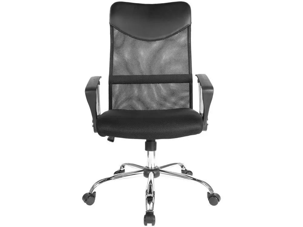 PRE-004 Black Swivel President Office Chair - Ergonomic Executive Chair