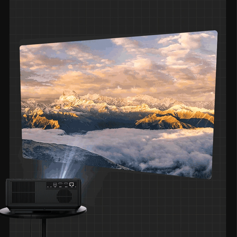 ThundeaL Full HD 1080P Projector TD98W for 2K 4K Video Audio WiFi Android Home Theater TD98 Cinema Beam Projector PK DLP Beamer