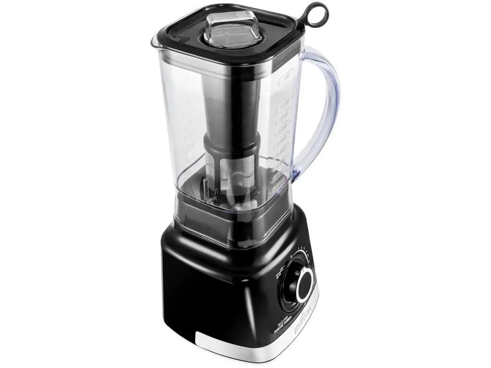 Black BLQ1300P Britannia Fortis Turbo Blender with 12 Speed Filter + Pulsar 1400W - 220V