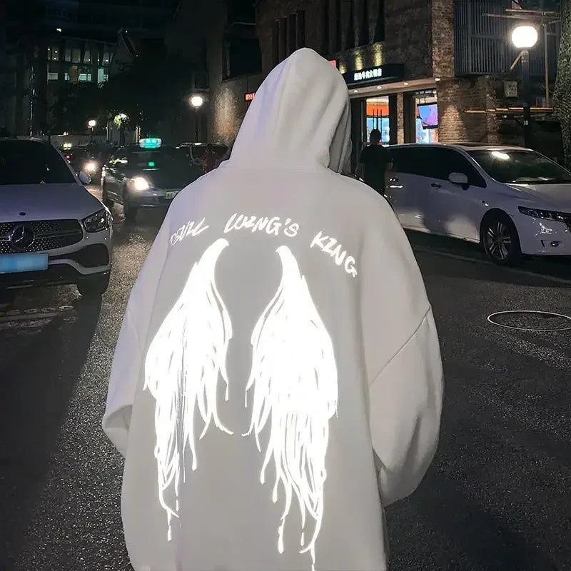 Men's Streetwear Hoodie - Graphic Print Hooded Sweatshirt