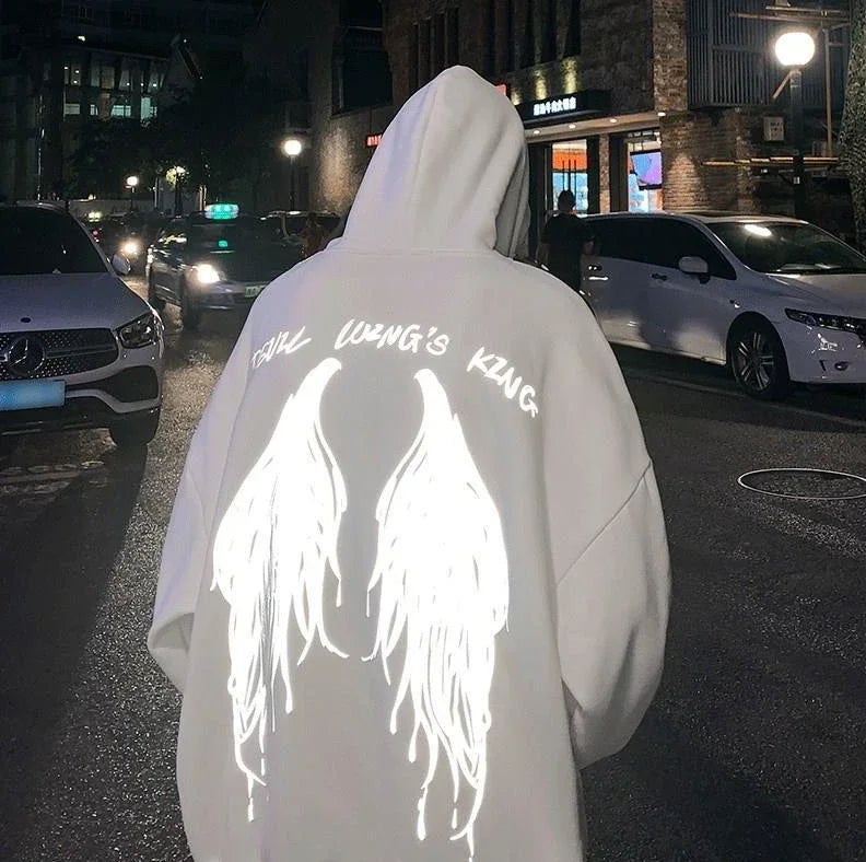 Men's Streetwear Hoodie - Graphic Print Hooded Sweatshirt
