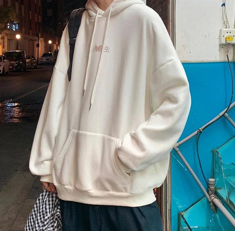 Men's Streetwear Hoodie - Graphic Print Hooded Sweatshirt