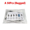 Auto Fastener Clip Mixed Car Body Push Retainer Pin Rivet Bumper Door Trim Panel Fastener Kit Car Clips Box or Bag packaging
