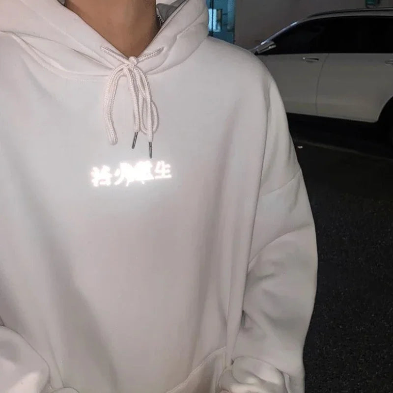 Men's Streetwear Hoodie - Graphic Print Hooded Sweatshirt