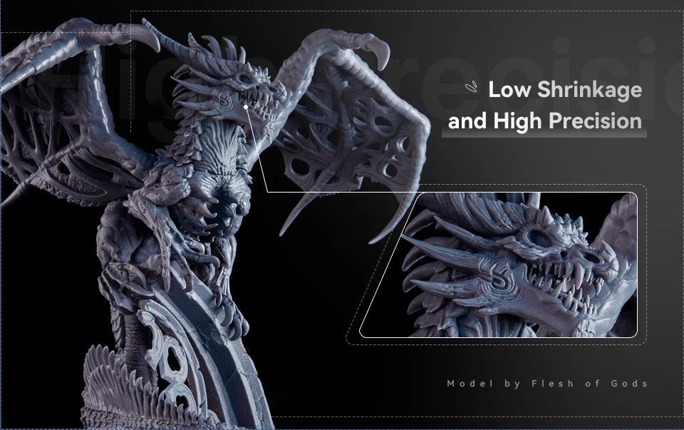 ELEGOO ABS-Like 3D Printer Resin LCD UV-Curing Resin 405nm ABS-Like Standard Photopolymer Resin for LCD 3D Printing 1000g